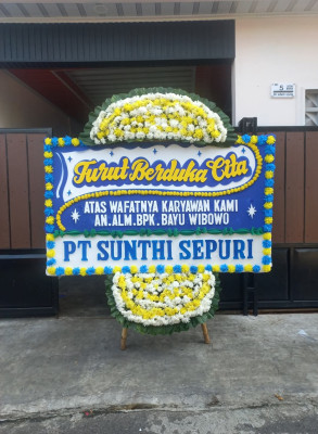 Papan Bunga Duka di Lebong Atas