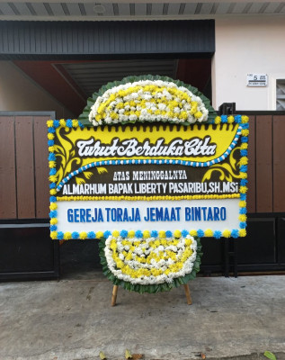 Papan Bunga Duka di Lebong Atas